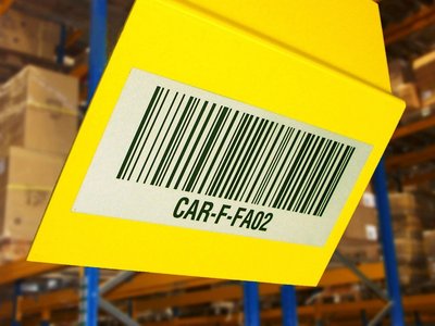inotec Barcode Retroreflektierendes Etikett inotec Photo Barcode Retroreflektierendes Etikett